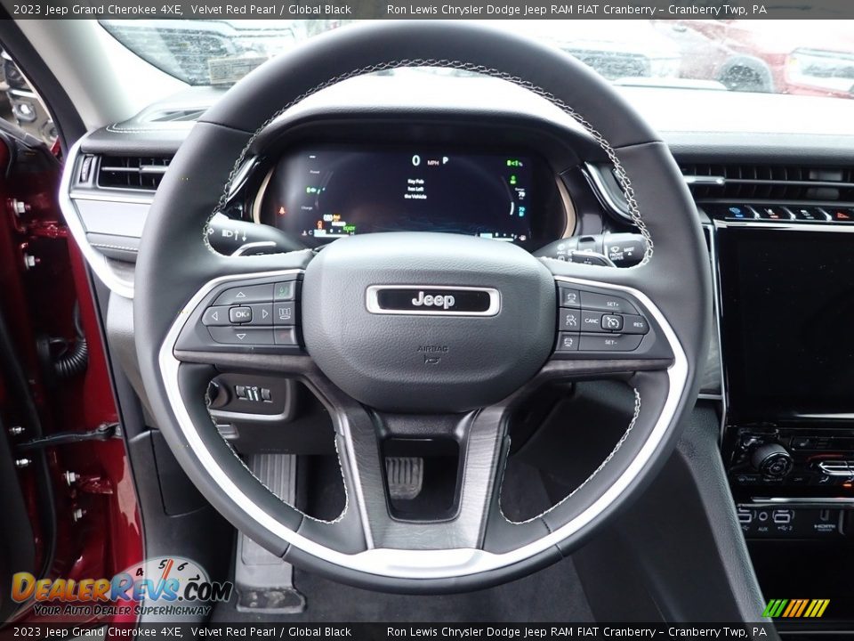2023 Jeep Grand Cherokee 4XE Steering Wheel Photo #17