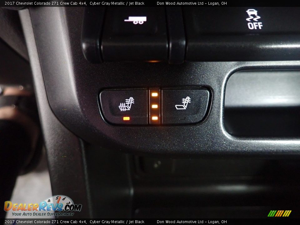 2017 Chevrolet Colorado Z71 Crew Cab 4x4 Cyber Gray Metallic / Jet Black Photo #4