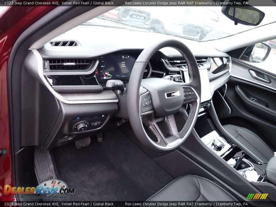 2023 Jeep Grand Cherokee 4XE Velvet Red Pearl / Global Black Photo #18
