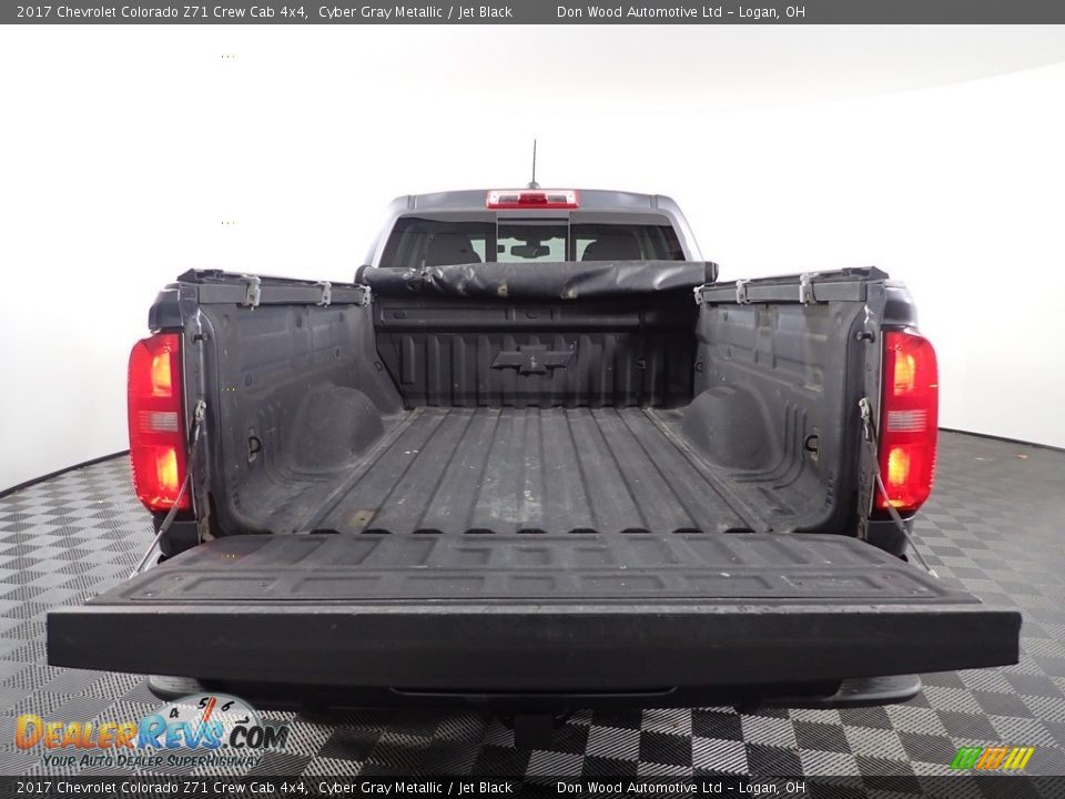2017 Chevrolet Colorado Z71 Crew Cab 4x4 Cyber Gray Metallic / Jet Black Photo #9
