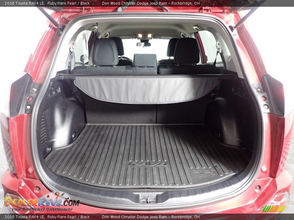 2018 Toyota RAV4 LE Ruby Flare Pearl / Black Photo #9