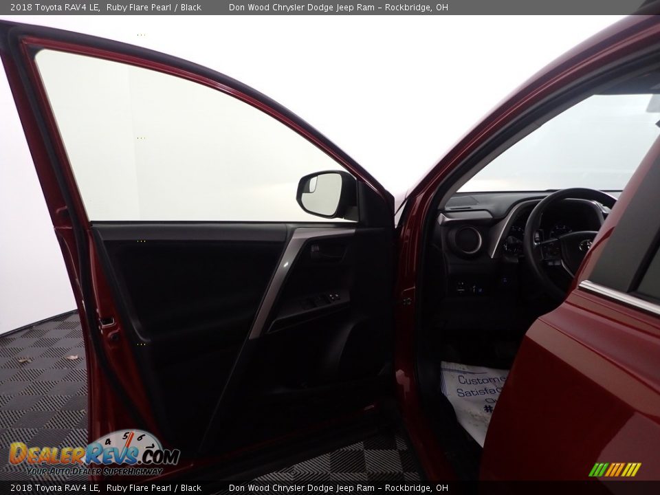 2018 Toyota RAV4 LE Ruby Flare Pearl / Black Photo #11