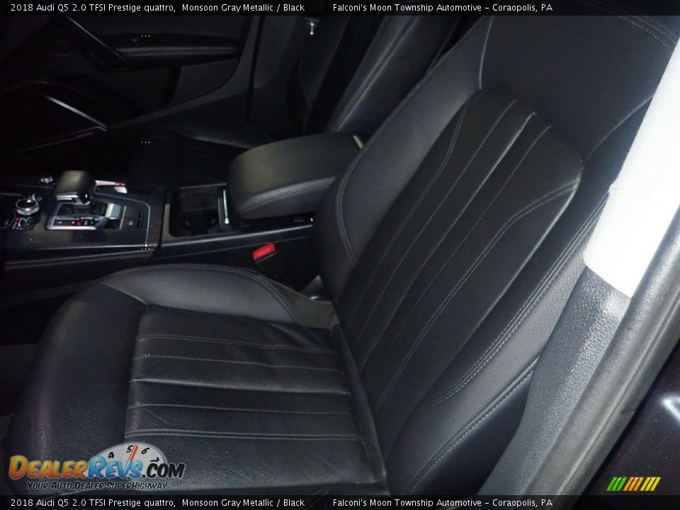 2018 Audi Q5 2.0 TFSI Prestige quattro Monsoon Gray Metallic / Black Photo #17