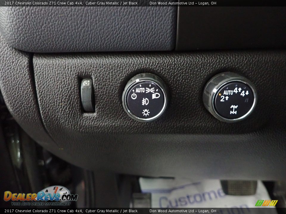 2017 Chevrolet Colorado Z71 Crew Cab 4x4 Cyber Gray Metallic / Jet Black Photo #15
