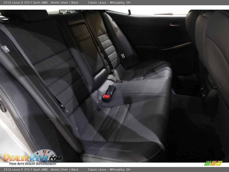 Rear Seat of 2019 Lexus IS 350 F Sport AWD Photo #20