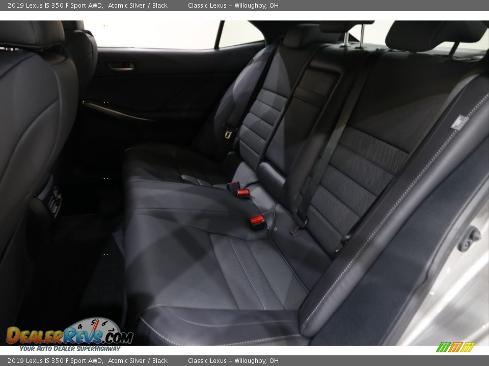 Rear Seat of 2019 Lexus IS 350 F Sport AWD Photo #21