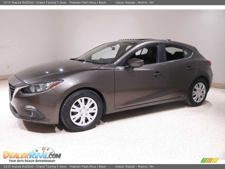 Titanium Flash Mica 2015 Mazda MAZDA3 i Grand Touring 5 Door Photo #3