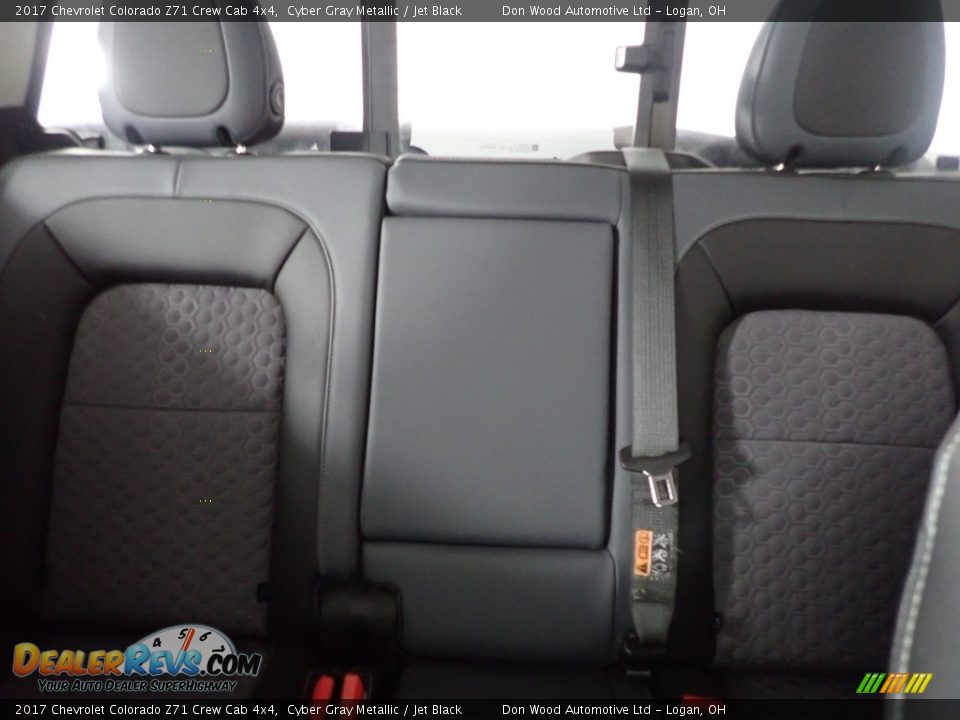 2017 Chevrolet Colorado Z71 Crew Cab 4x4 Cyber Gray Metallic / Jet Black Photo #22