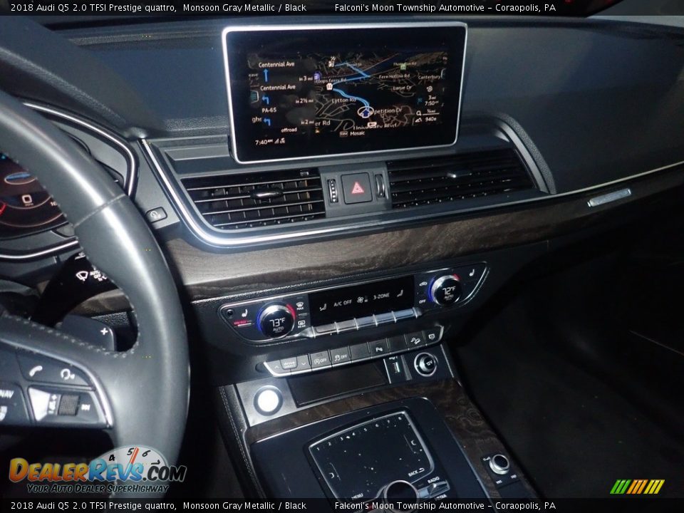 2018 Audi Q5 2.0 TFSI Prestige quattro Monsoon Gray Metallic / Black Photo #26