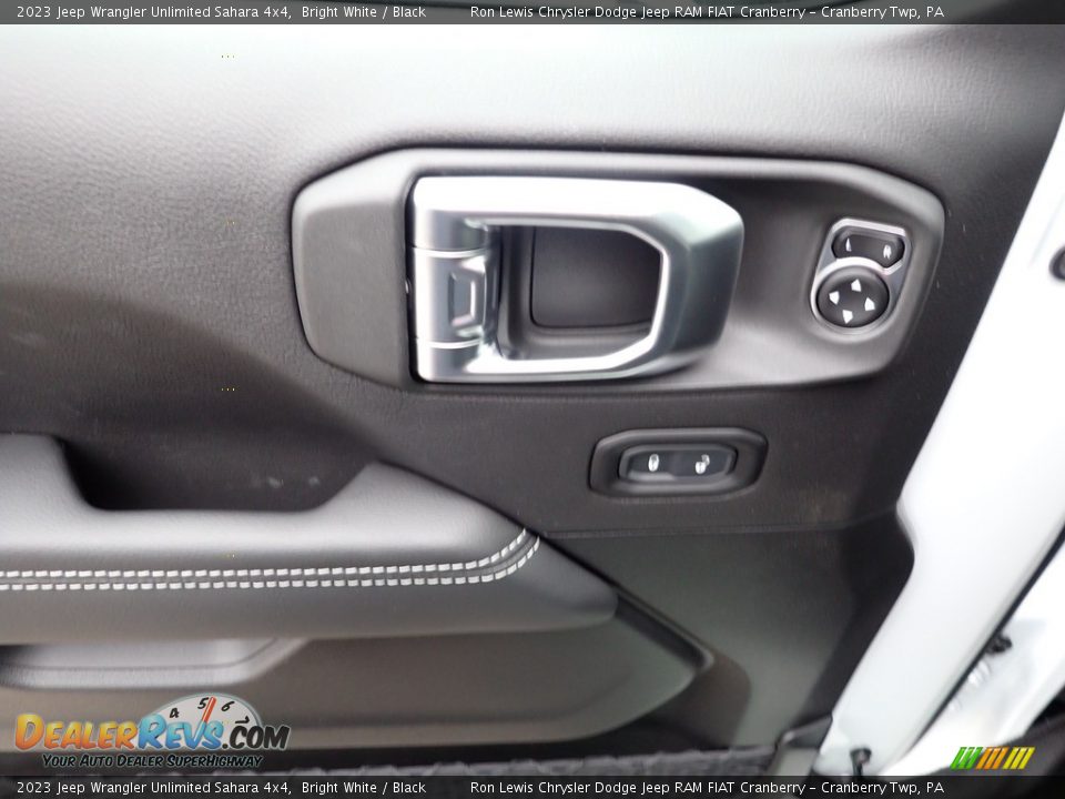 Door Panel of 2023 Jeep Wrangler Unlimited Sahara 4x4 Photo #16