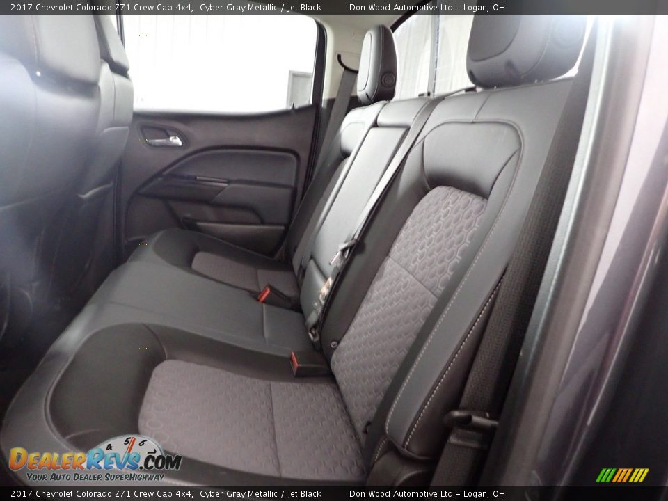 2017 Chevrolet Colorado Z71 Crew Cab 4x4 Cyber Gray Metallic / Jet Black Photo #24