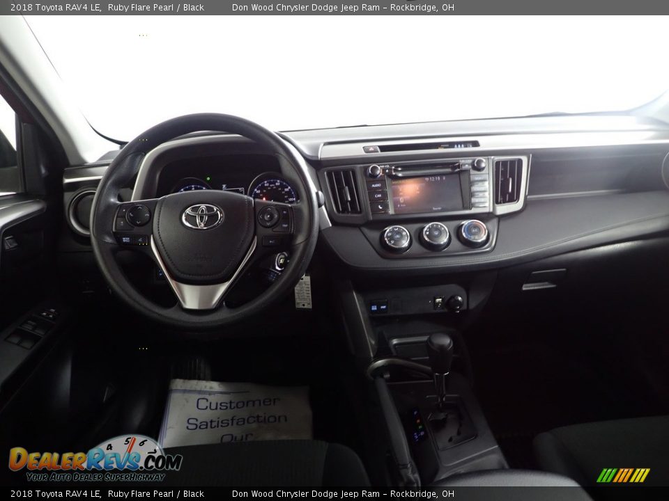 2018 Toyota RAV4 LE Ruby Flare Pearl / Black Photo #23