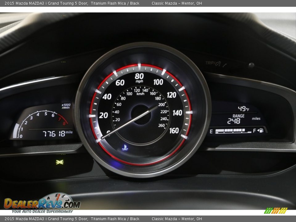 2015 Mazda MAZDA3 i Grand Touring 5 Door Gauges Photo #8