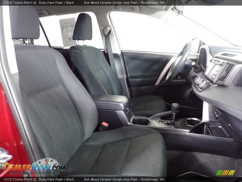 2018 Toyota RAV4 LE Ruby Flare Pearl / Black Photo #25
