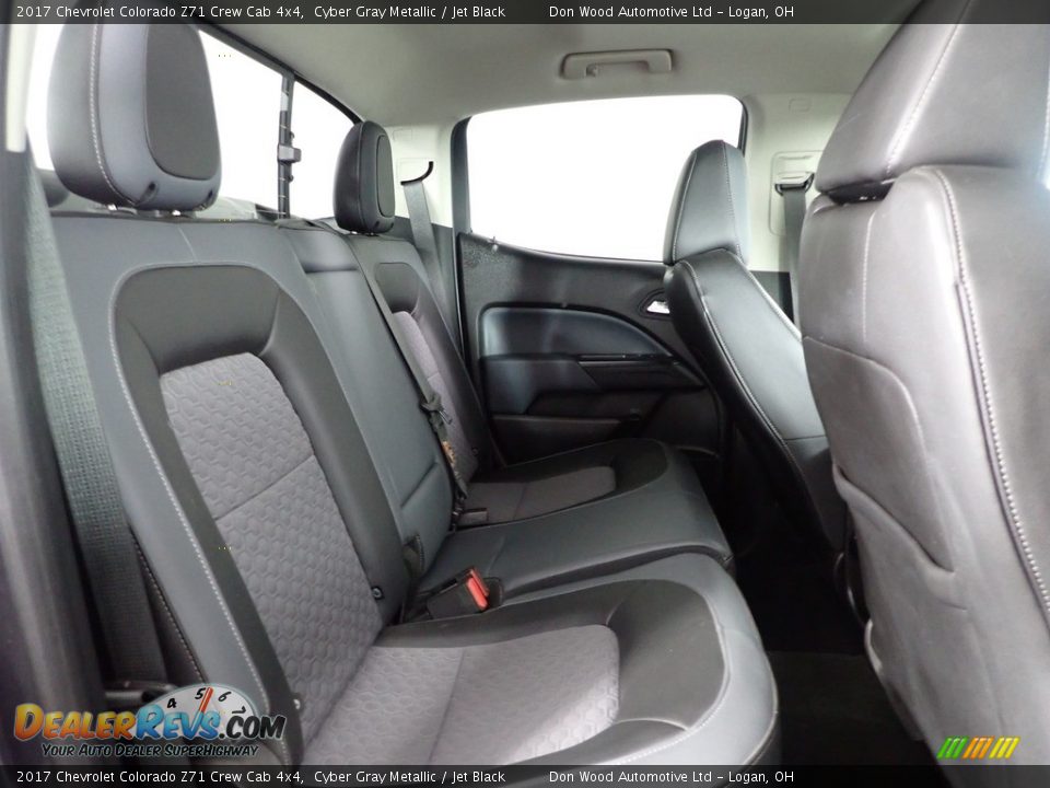 2017 Chevrolet Colorado Z71 Crew Cab 4x4 Cyber Gray Metallic / Jet Black Photo #29