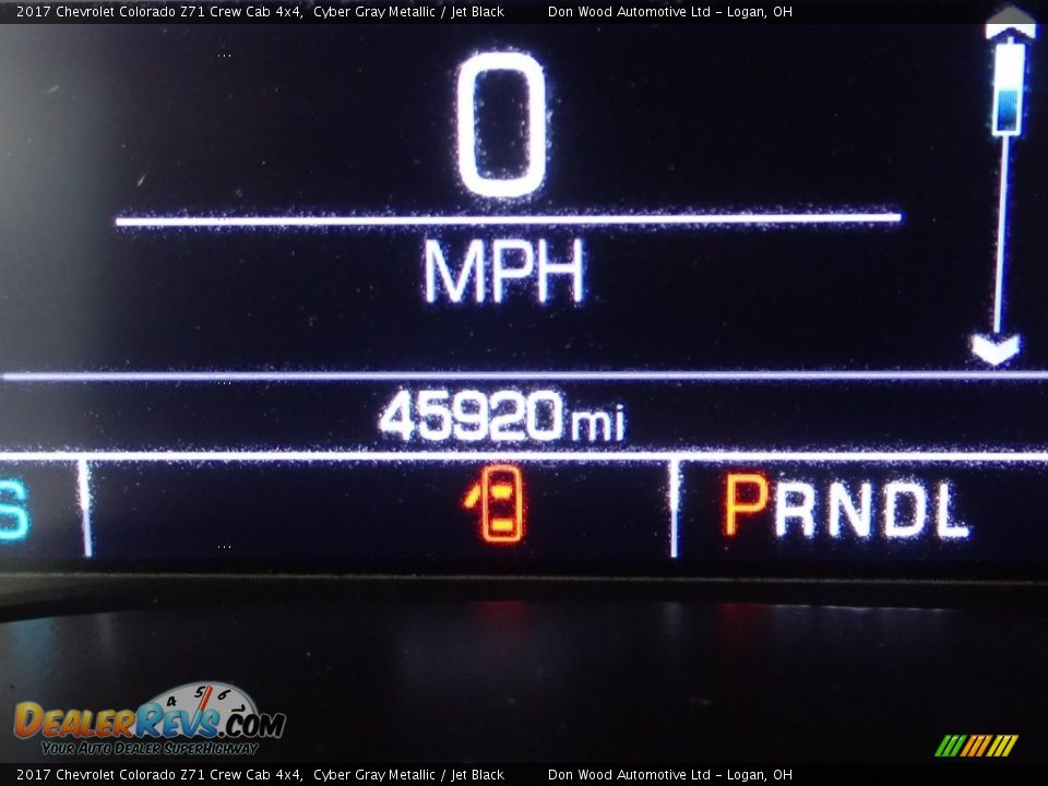 2017 Chevrolet Colorado Z71 Crew Cab 4x4 Cyber Gray Metallic / Jet Black Photo #31