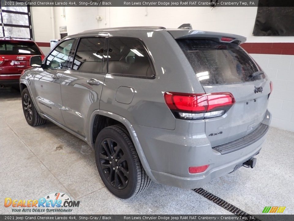 2021 Jeep Grand Cherokee Laredo 4x4 Sting-Gray / Black Photo #6