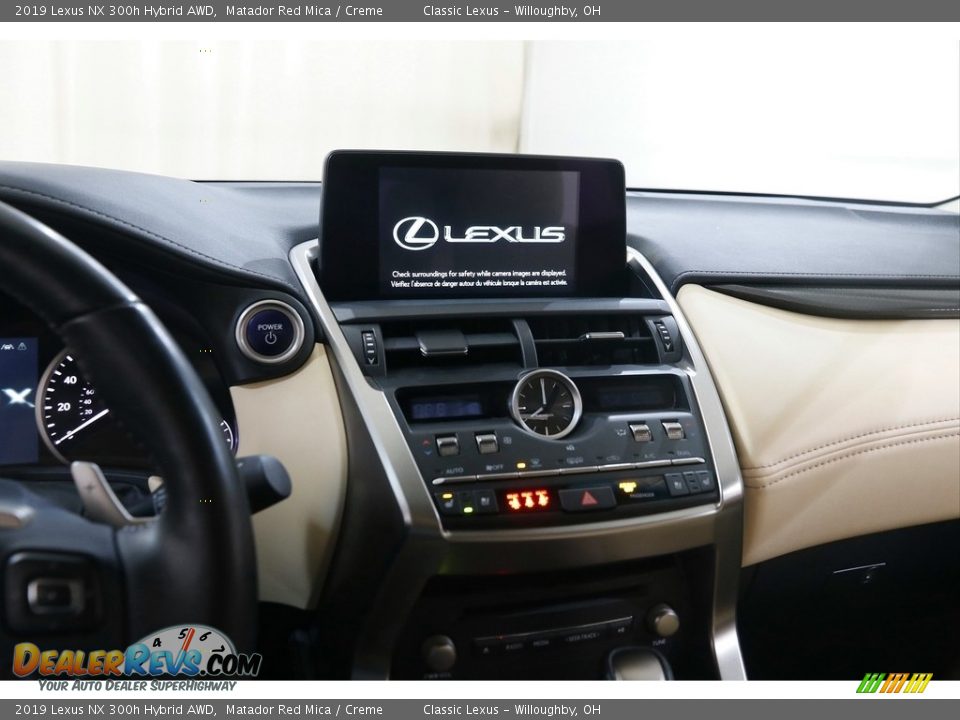 2019 Lexus NX 300h Hybrid AWD Matador Red Mica / Creme Photo #9