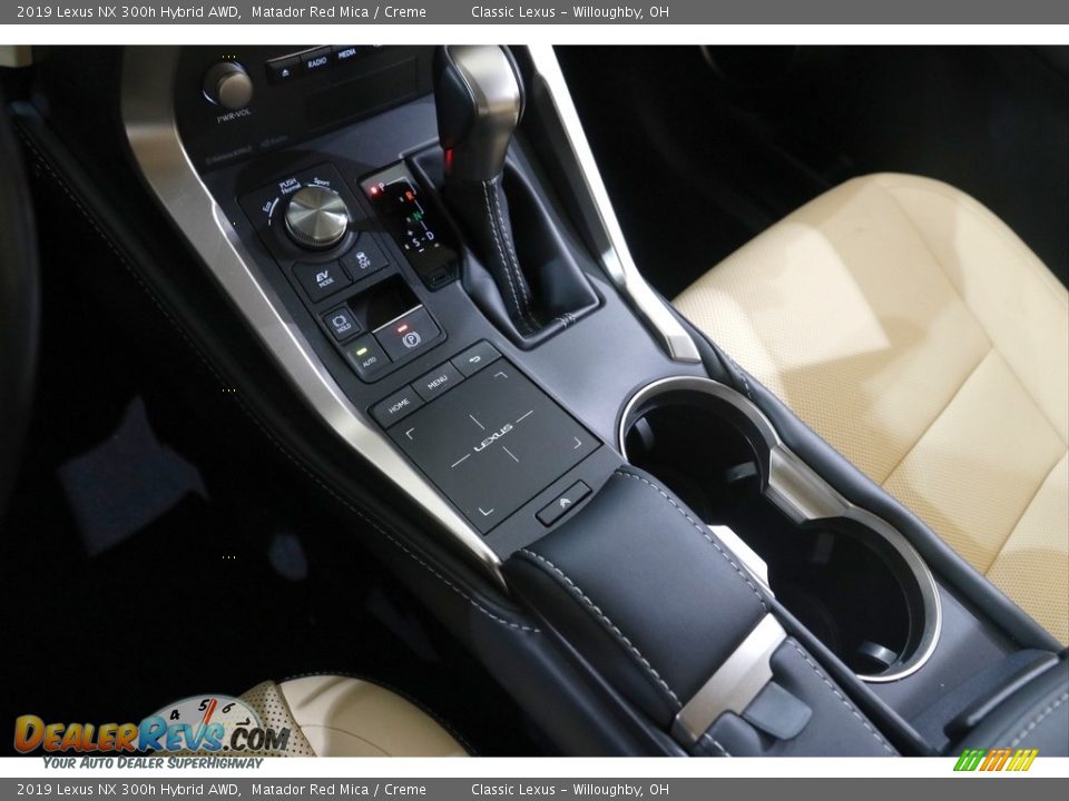 2019 Lexus NX 300h Hybrid AWD Matador Red Mica / Creme Photo #13