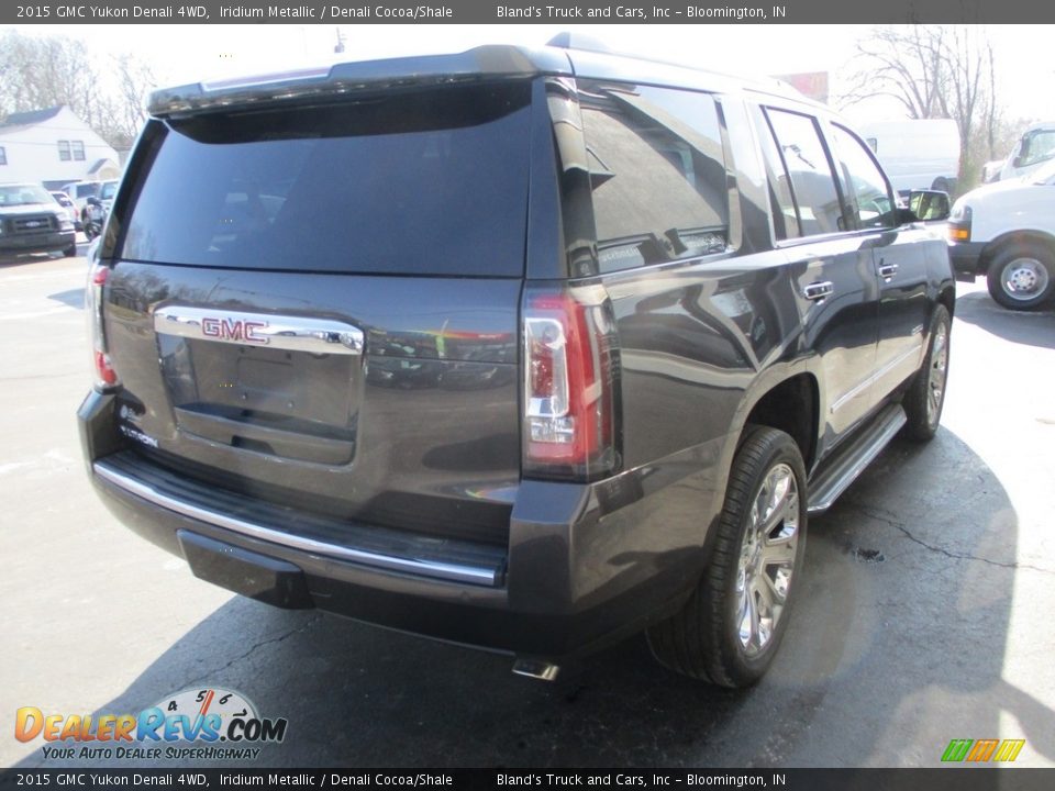 2015 GMC Yukon Denali 4WD Iridium Metallic / Denali Cocoa/Shale Photo #4