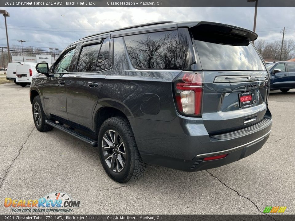 2021 Chevrolet Tahoe Z71 4WD Black / Jet Black Photo #2
