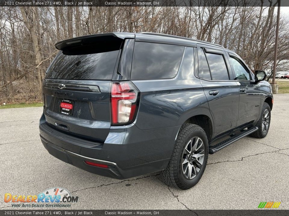 2021 Chevrolet Tahoe Z71 4WD Black / Jet Black Photo #3