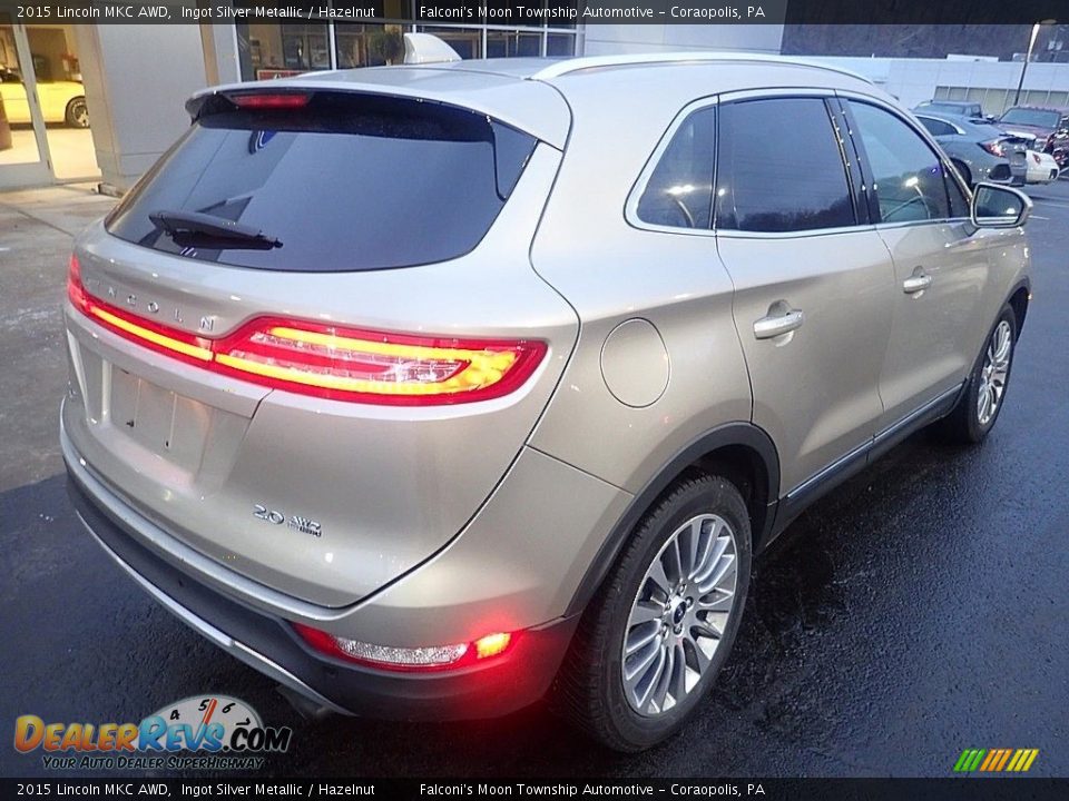 2015 Lincoln MKC AWD Ingot Silver Metallic / Hazelnut Photo #2