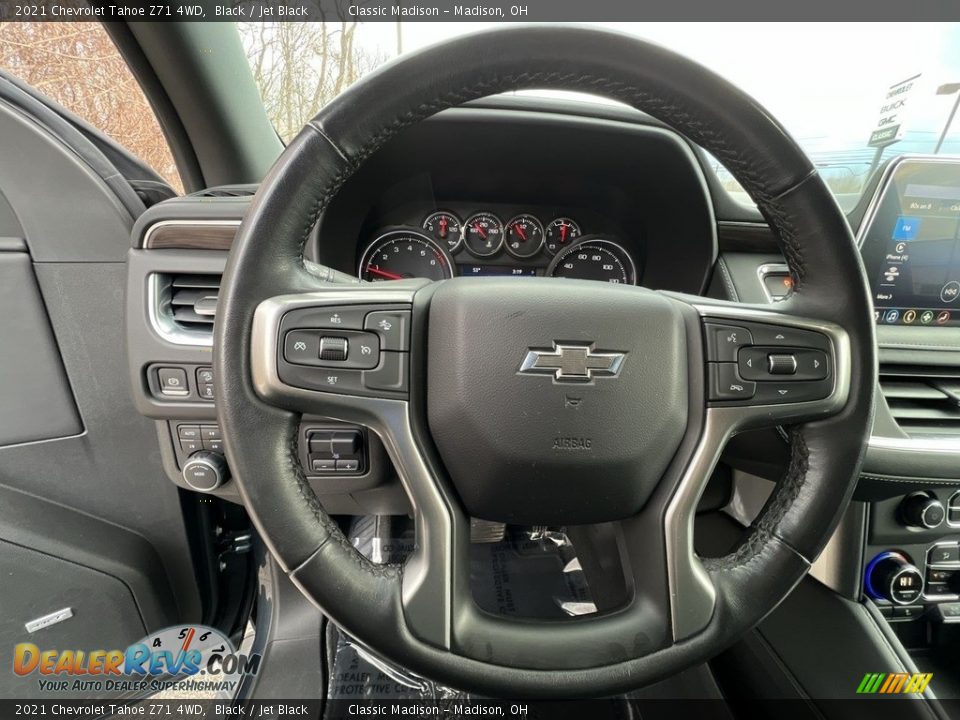 2021 Chevrolet Tahoe Z71 4WD Steering Wheel Photo #9