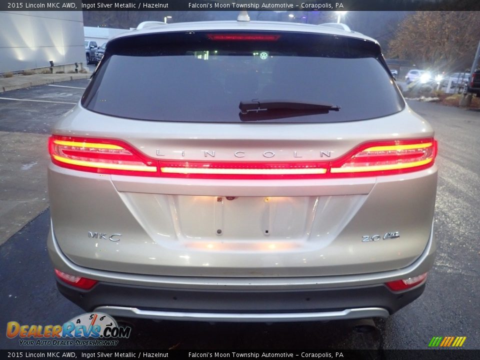 2015 Lincoln MKC AWD Ingot Silver Metallic / Hazelnut Photo #3