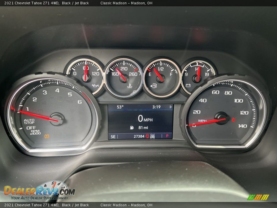 2021 Chevrolet Tahoe Z71 4WD Gauges Photo #10