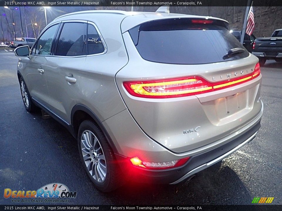 2015 Lincoln MKC AWD Ingot Silver Metallic / Hazelnut Photo #5