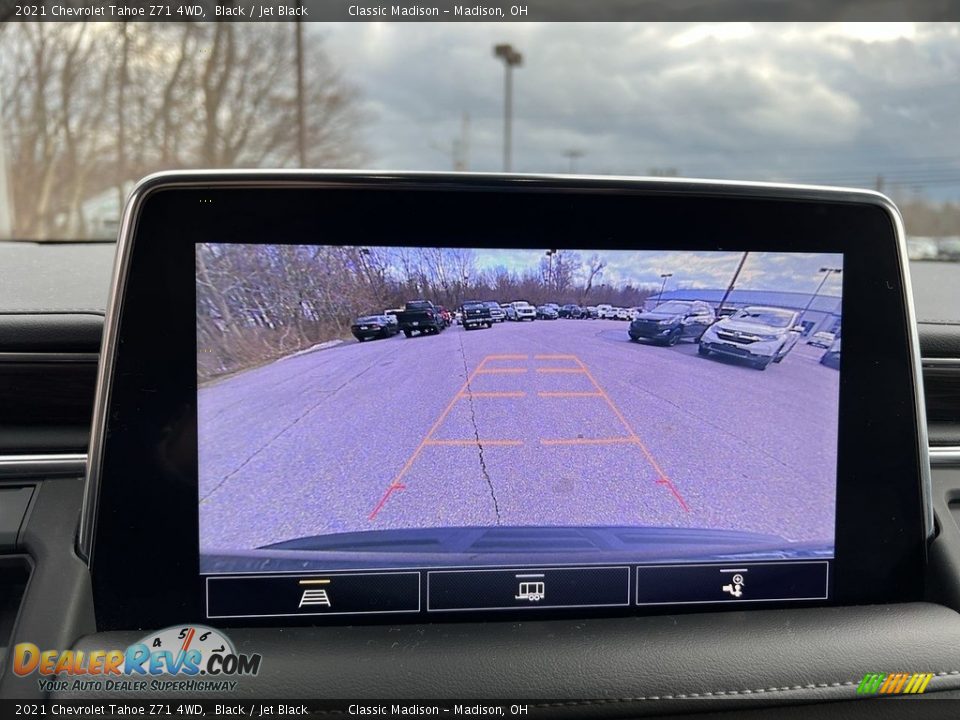 2021 Chevrolet Tahoe Z71 4WD Black / Jet Black Photo #12