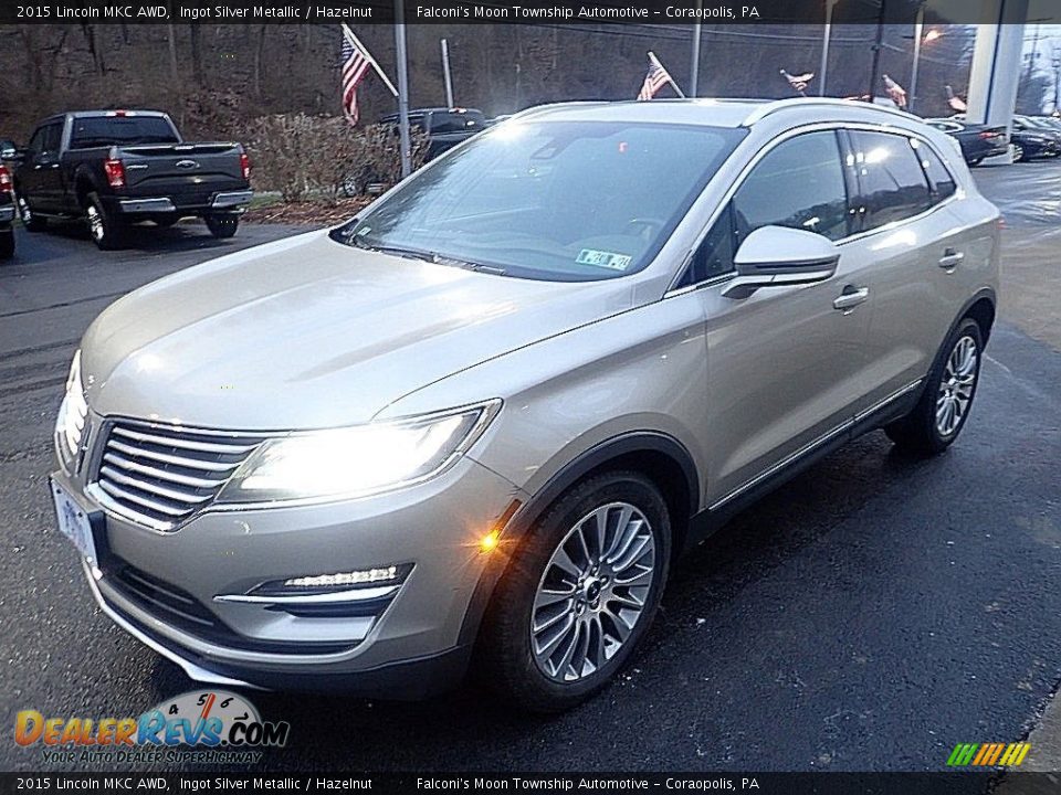 2015 Lincoln MKC AWD Ingot Silver Metallic / Hazelnut Photo #7