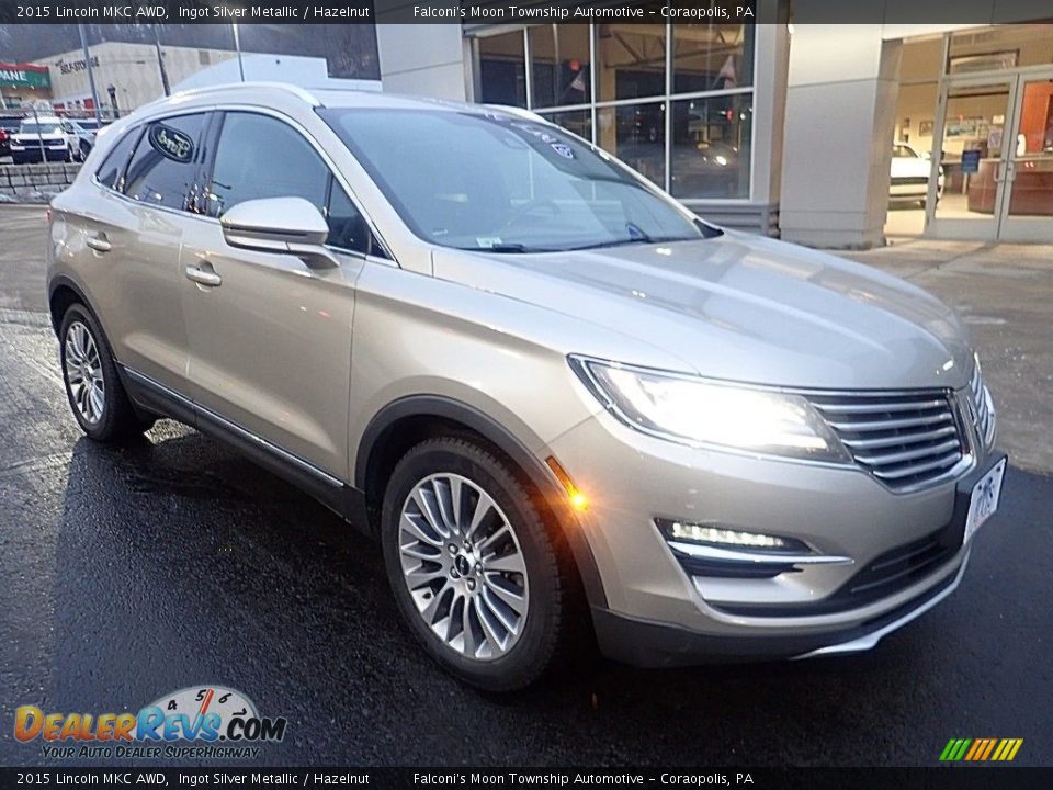 2015 Lincoln MKC AWD Ingot Silver Metallic / Hazelnut Photo #8