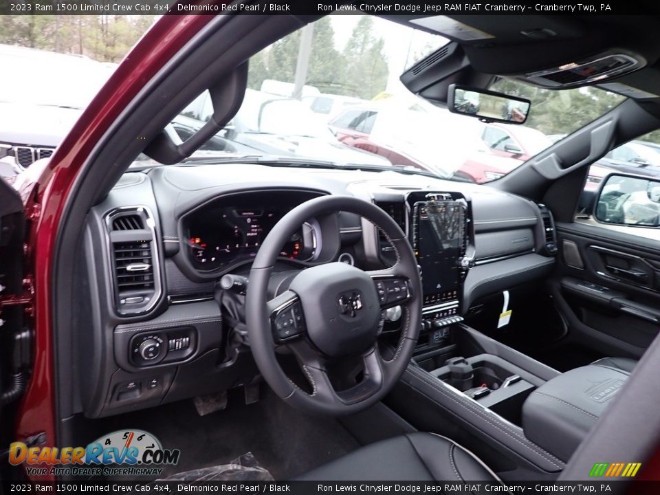 Dashboard of 2023 Ram 1500 Limited Crew Cab 4x4 Photo #13