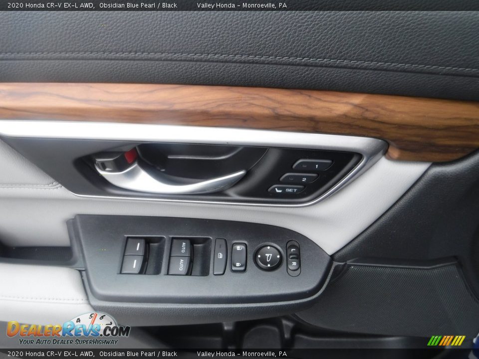 2020 Honda CR-V EX-L AWD Obsidian Blue Pearl / Black Photo #13