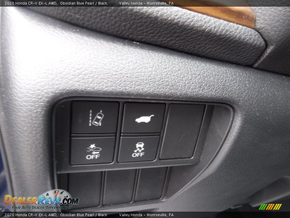 2020 Honda CR-V EX-L AWD Obsidian Blue Pearl / Black Photo #14