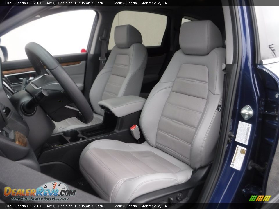 2020 Honda CR-V EX-L AWD Obsidian Blue Pearl / Black Photo #16