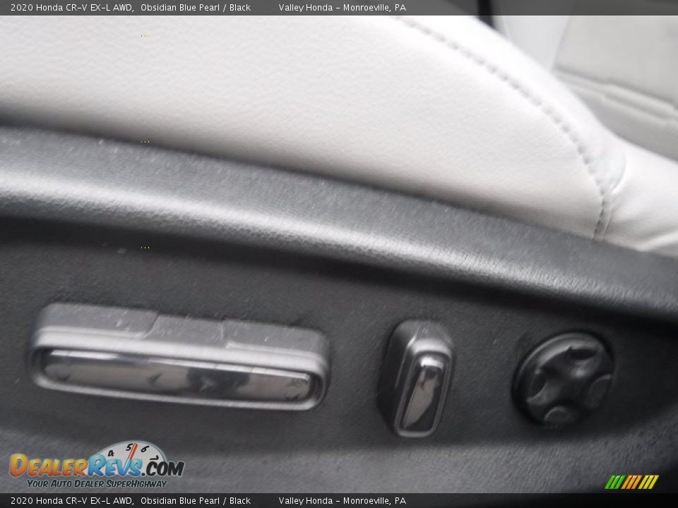 2020 Honda CR-V EX-L AWD Obsidian Blue Pearl / Black Photo #17