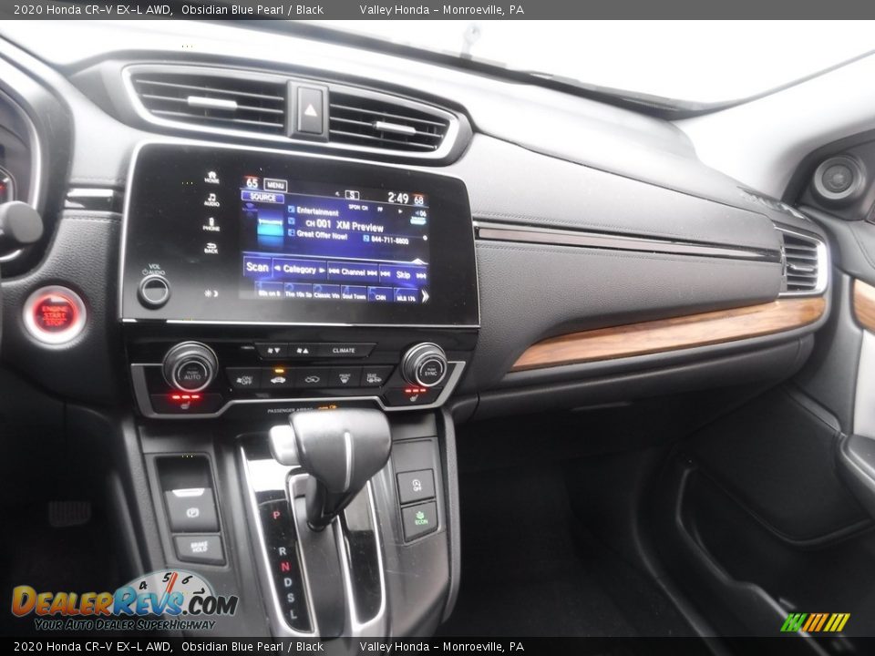 2020 Honda CR-V EX-L AWD Obsidian Blue Pearl / Black Photo #21