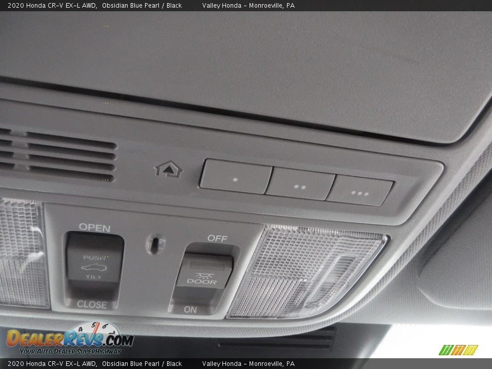 2020 Honda CR-V EX-L AWD Obsidian Blue Pearl / Black Photo #23