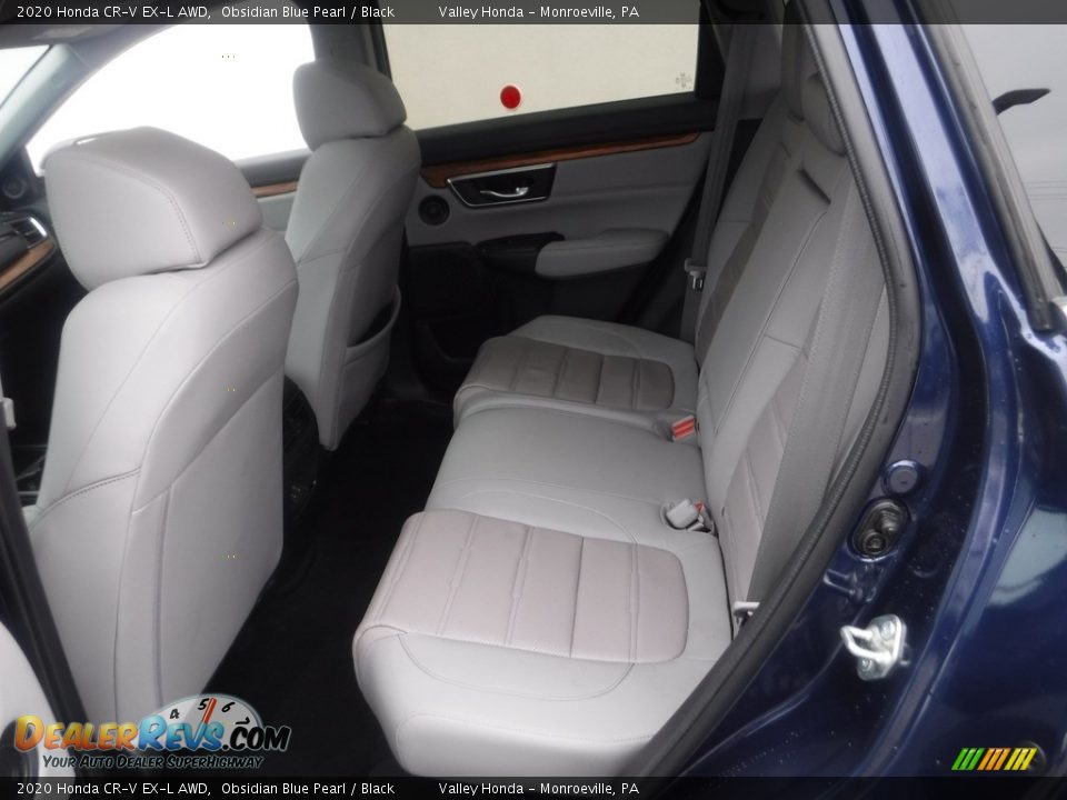 2020 Honda CR-V EX-L AWD Obsidian Blue Pearl / Black Photo #30