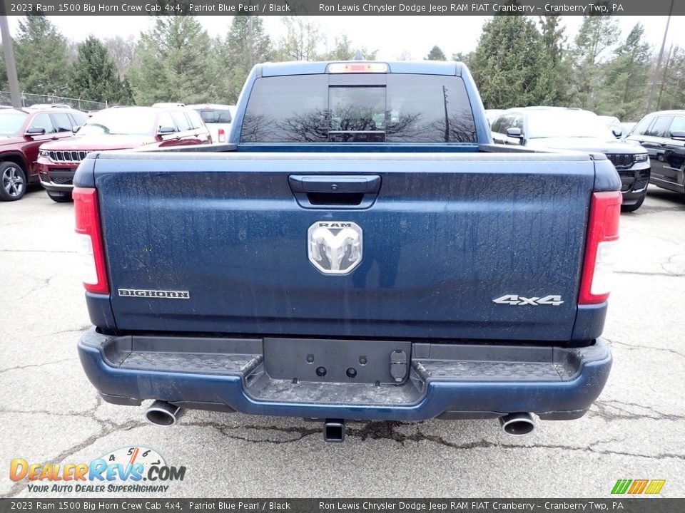 2023 Ram 1500 Big Horn Crew Cab 4x4 Patriot Blue Pearl / Black Photo #4