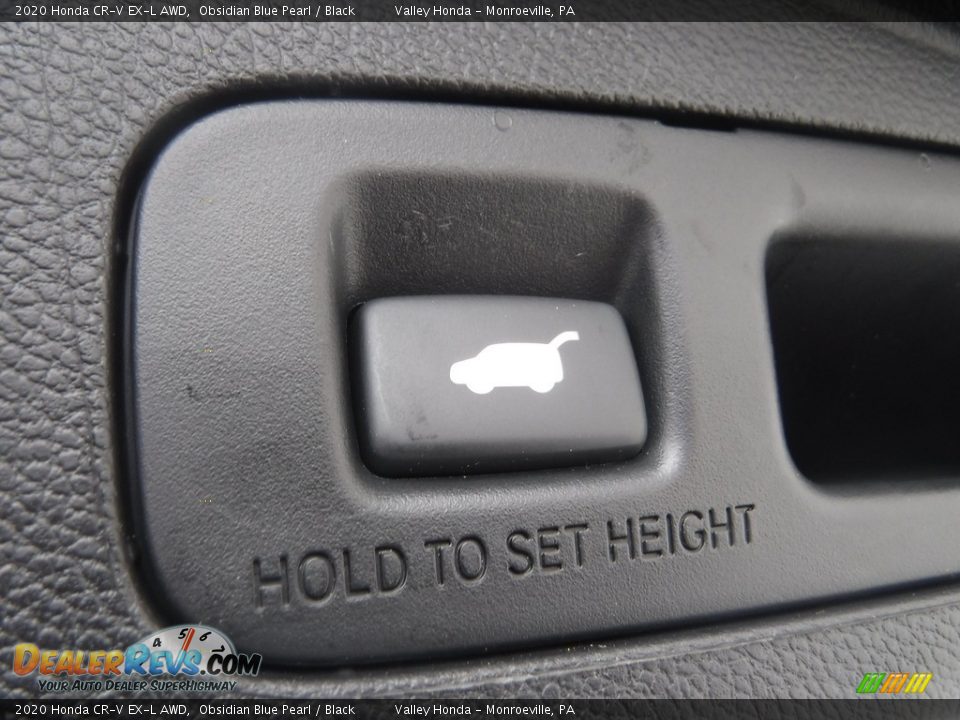 2020 Honda CR-V EX-L AWD Obsidian Blue Pearl / Black Photo #32