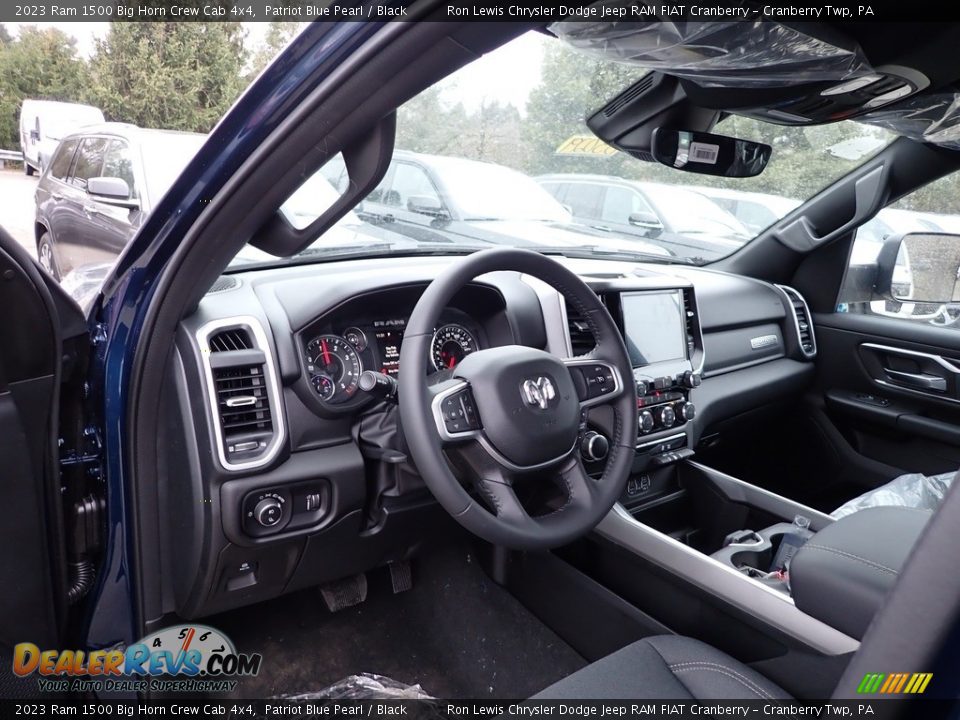 Front Seat of 2023 Ram 1500 Big Horn Crew Cab 4x4 Photo #13