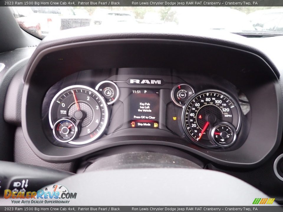 2023 Ram 1500 Big Horn Crew Cab 4x4 Gauges Photo #17