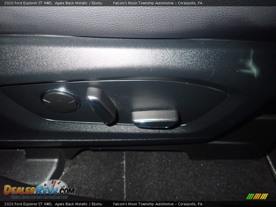 2020 Ford Explorer ST 4WD Agate Black Metallic / Ebony Photo #13
