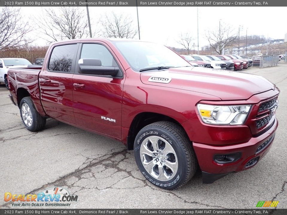 Front 3/4 View of 2023 Ram 1500 Big Horn Crew Cab 4x4 Photo #7