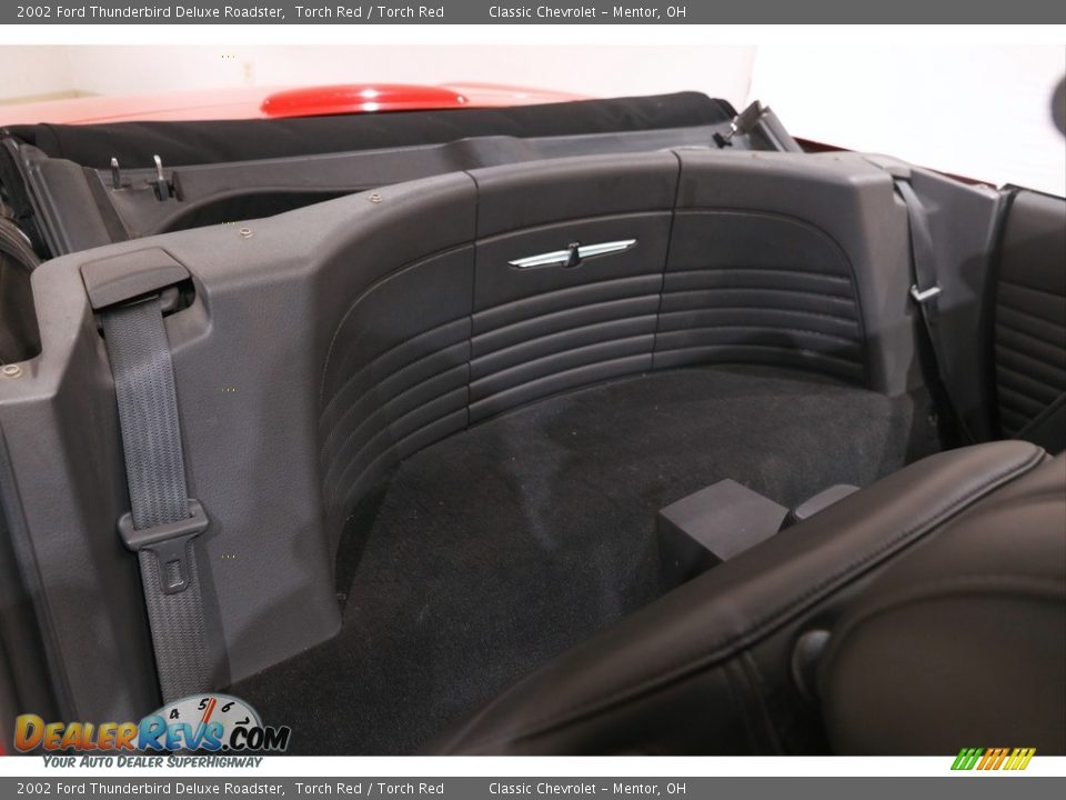2002 Ford Thunderbird Deluxe Roadster Torch Red / Torch Red Photo #14
