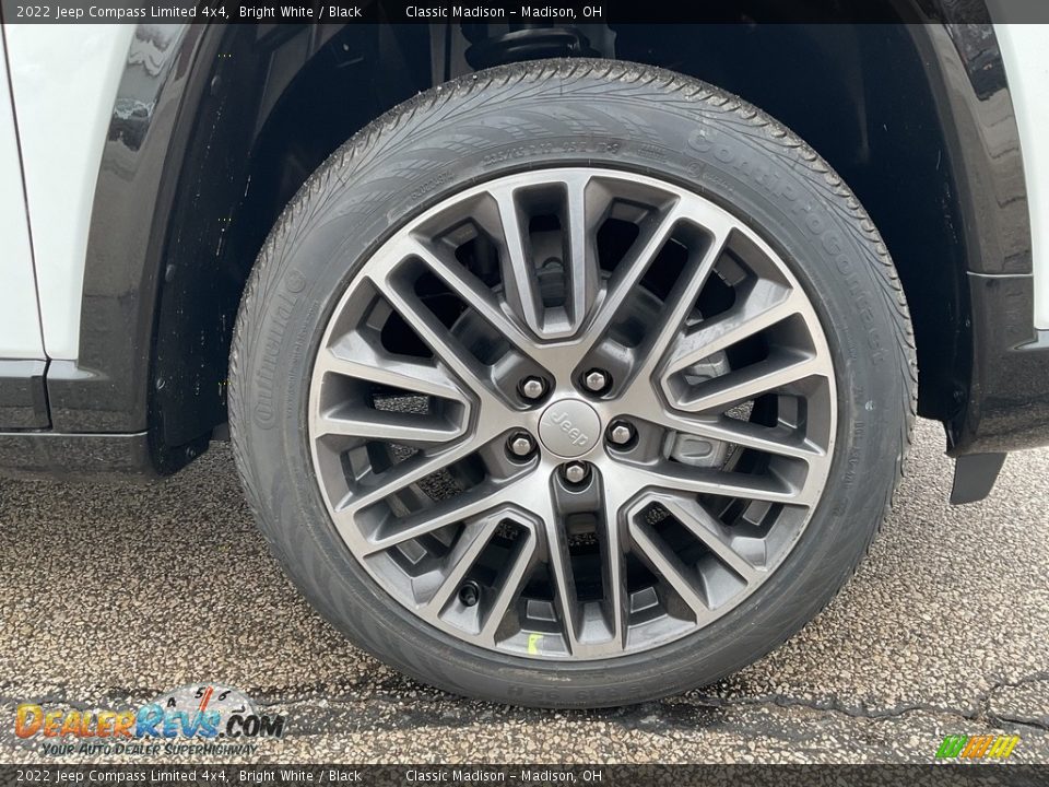 2022 Jeep Compass Limited 4x4 Bright White / Black Photo #13